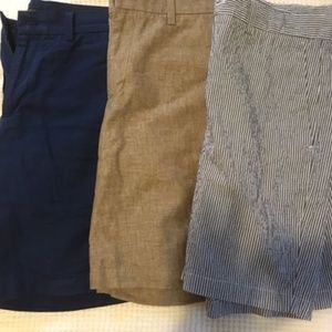 3 Men's New Banana Republic Shorts plus Free Bonus